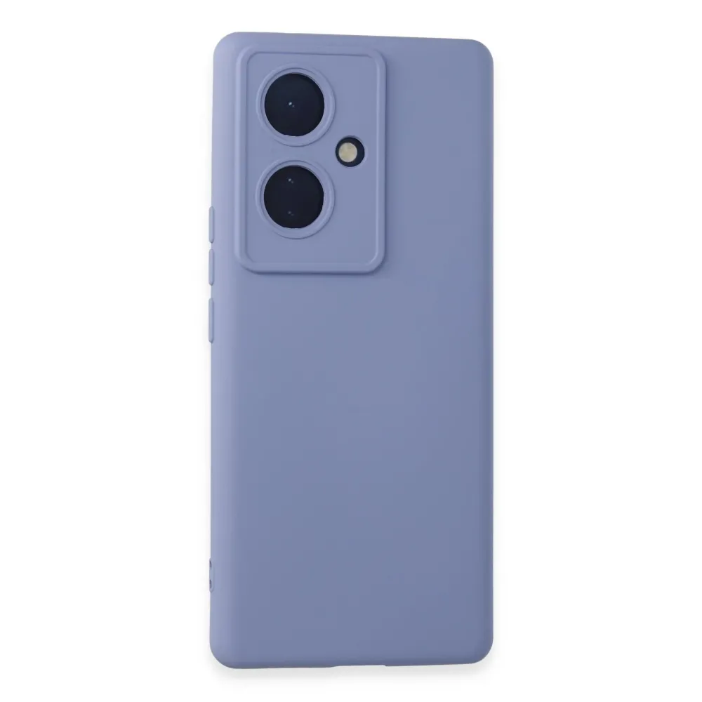 Newface Vivo V29 Lite Kılıf Nano Içi Kadife Silikon - Lila