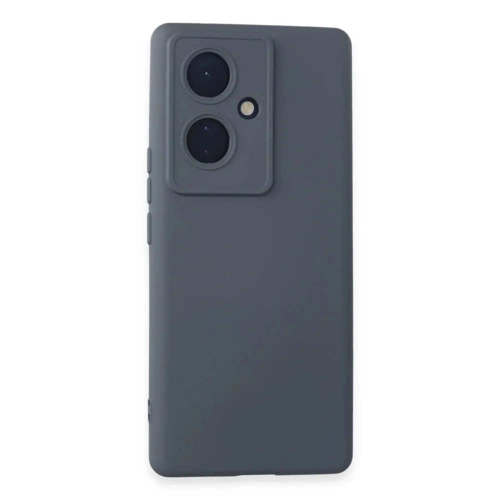 Newface Vivo V29 Lite Kılıf Nano Içi Kadife Silikon - Gri