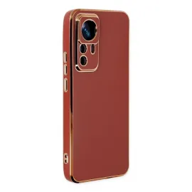 Newface Xiaomi Mi 12T Pro Kılıf Volet Silikon - Kırmızı