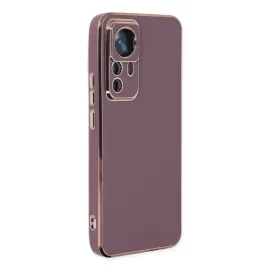 Newface Xiaomi Mi 12T Pro Kılıf Volet Silikon - Mor