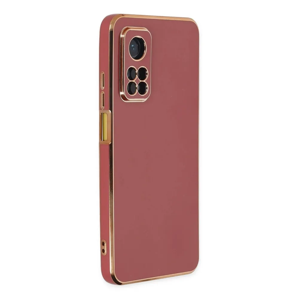 Newface Xiaomi Mi 10T Kılıf Volet Silikon - Kırmızı