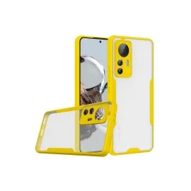 Newface Xiaomi Mi 12T Kılıf Platin Silikon - Sarı