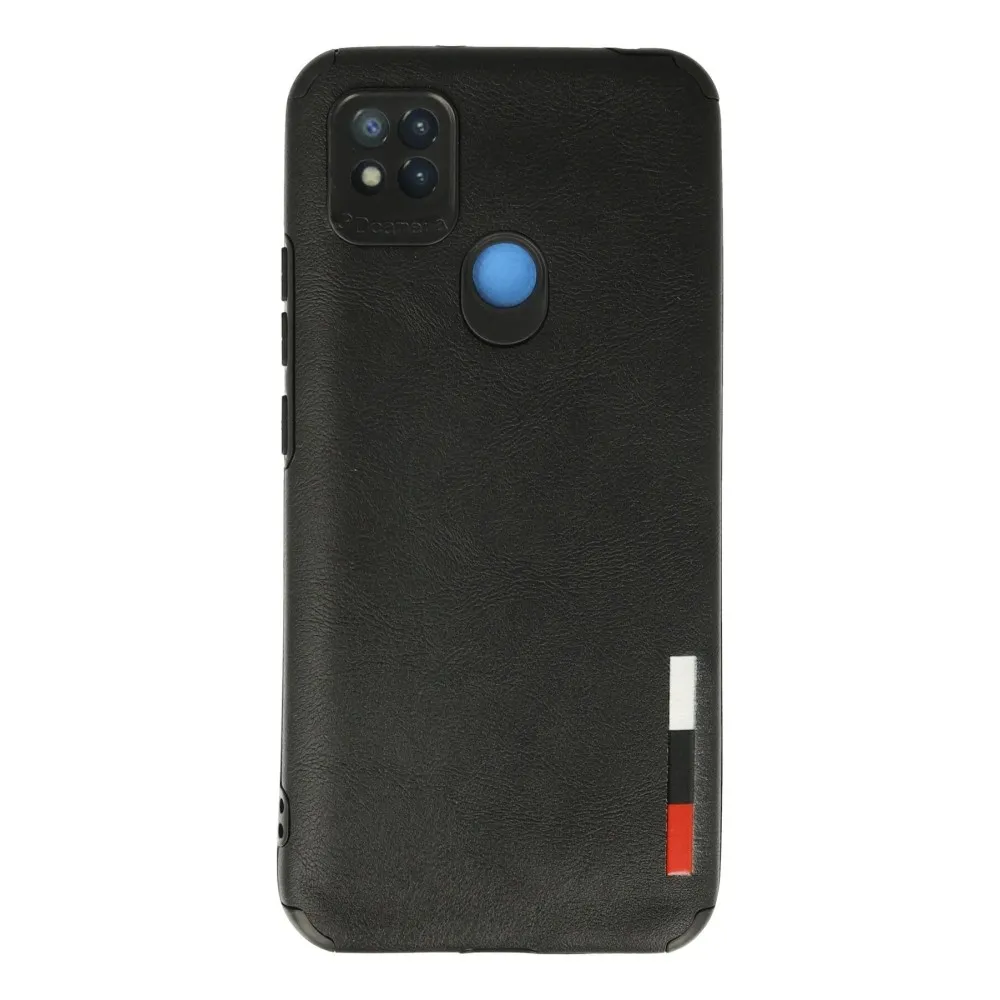 Newface Xiaomi Redmi 9C Kılıf Loop Deri Silikon - Siyah