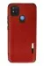 Newface Xiaomi Redmi 9C Kılıf Loop Deri Silikon - Kırmızı