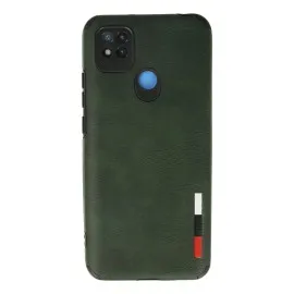 Newface Xiaomi Redmi 9C Kılıf Loop Deri Silikon - Yeşil