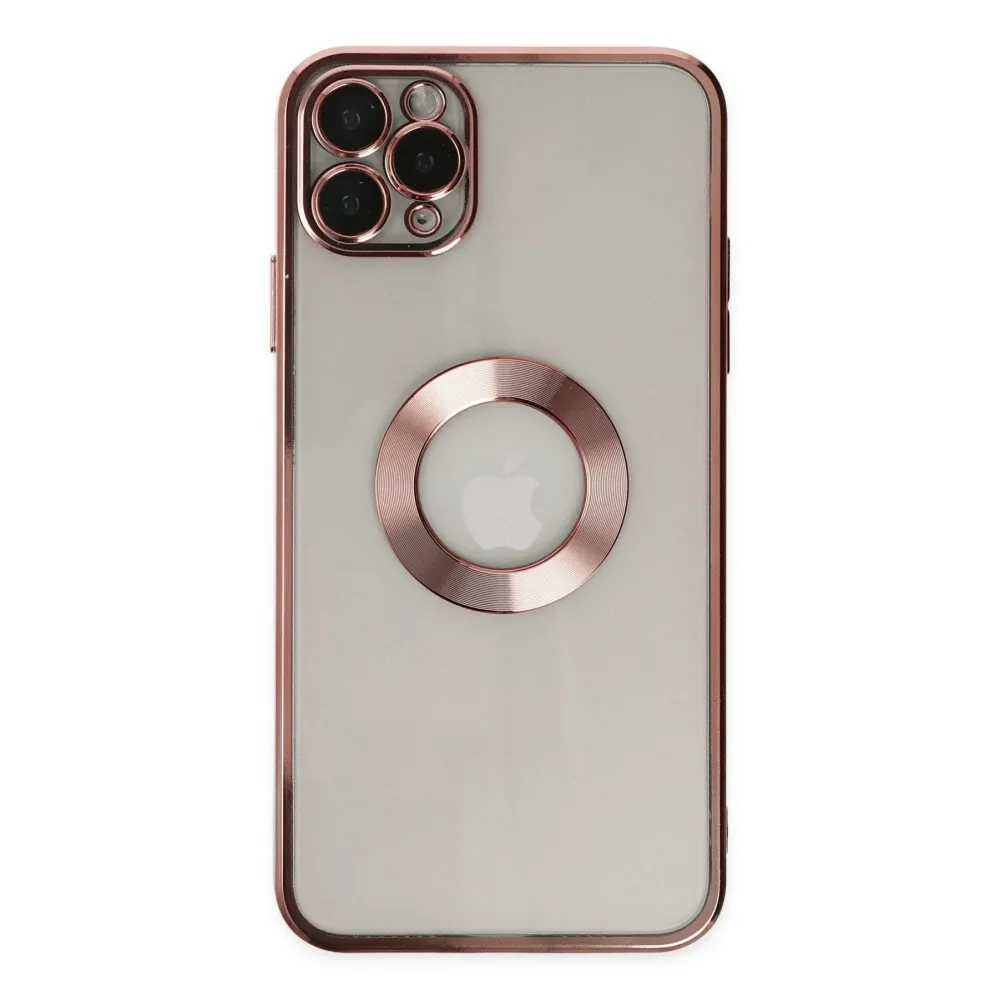 Newface Iphone 11 Pro Kılıf Slot Silikon - Rose Gold