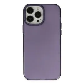 Newface Iphone 14 Pro Max Kılıf Modos Metal Kapak - Mor