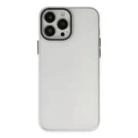 Newface Iphone 13 Pro Max Kılıf Modos Metal Kapak - Şeffaf