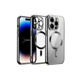 Newface Iphone 12 Pro Kılıf Kross Magneticsafe Kapak - Gümüş