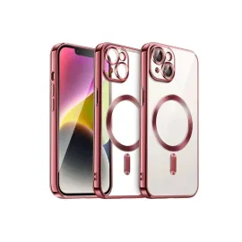 Newface Iphone 13 Kılıf Kross Magneticsafe Kapak - Kırmızı