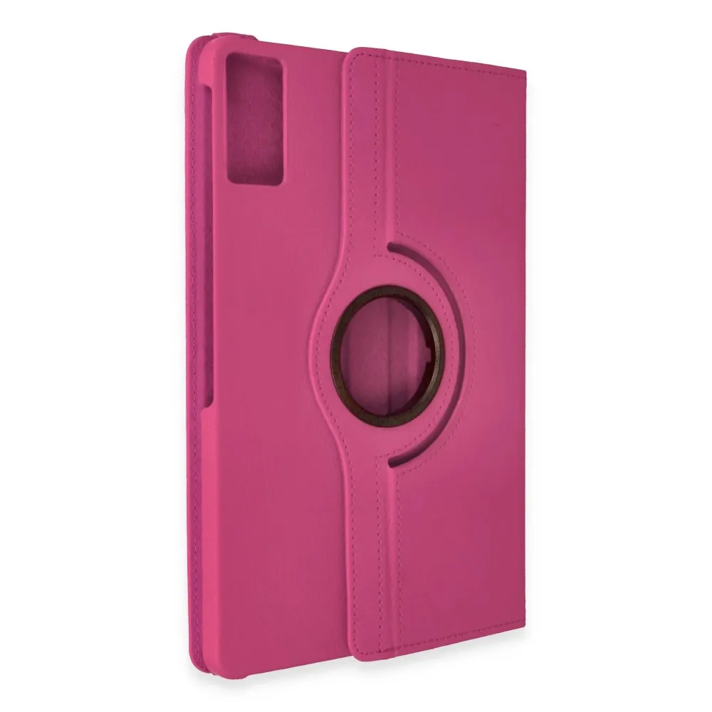 Newface Xiaomi Pad 6 Kılıf 360 Tablet Deri Kılıf - Pembe