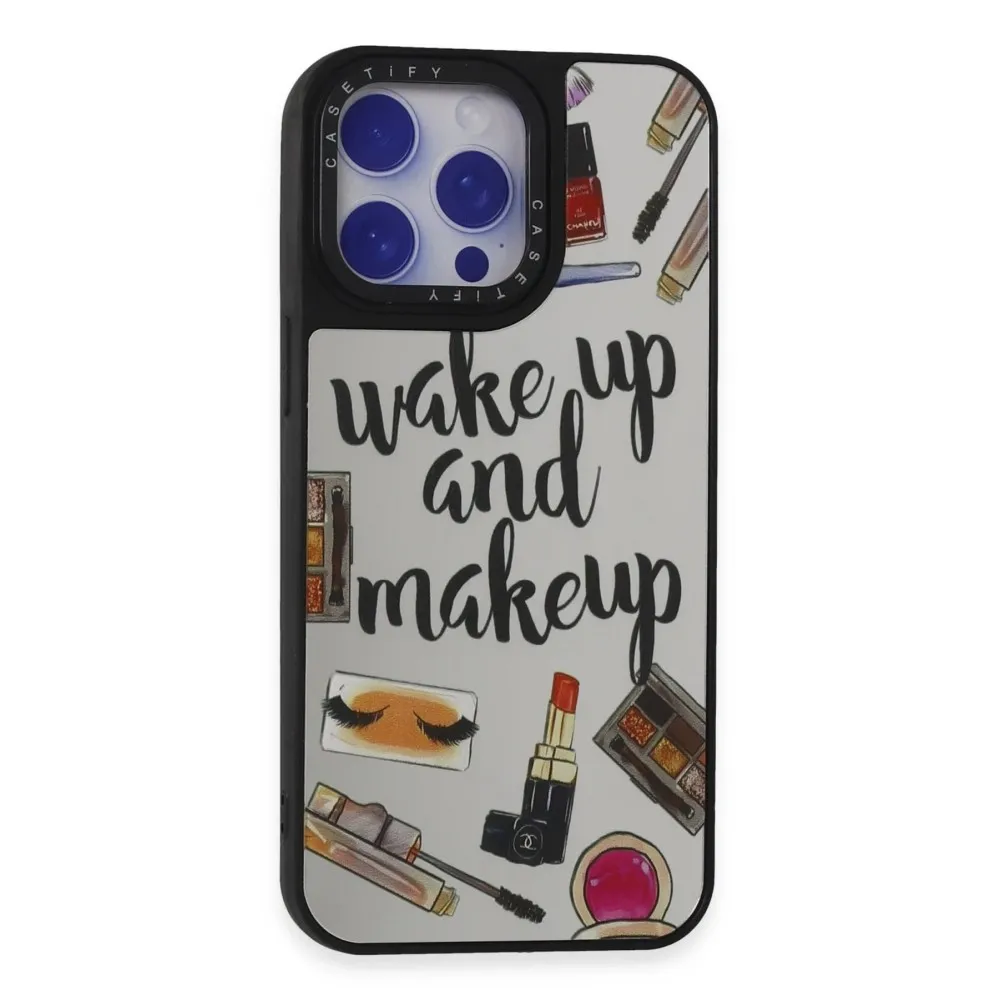 Newface Iphone 15 Pro Kılıf Mirror Desenli Kapak - Mirror - 3