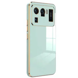 Newface Xiaomi Mi 11 Ultra Kılıf Volet Silikon - Açık Yeşil