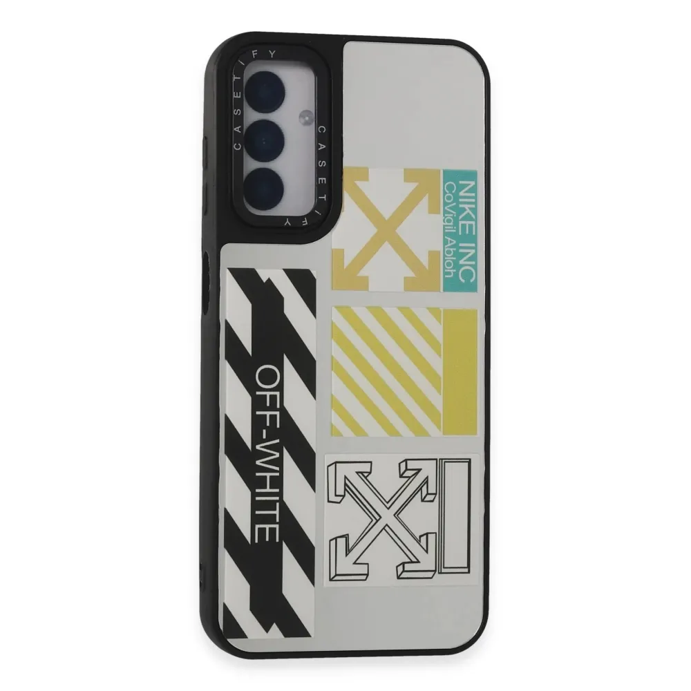 Newface Samsung Galaxy M14 5G Kılıf Mirror Desenli Kapak - Mirror - 6