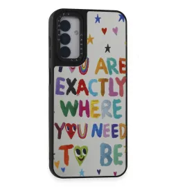 Newface Samsung Galaxy M14 5G Kılıf Mirror Desenli Kapak - Mirror - 10