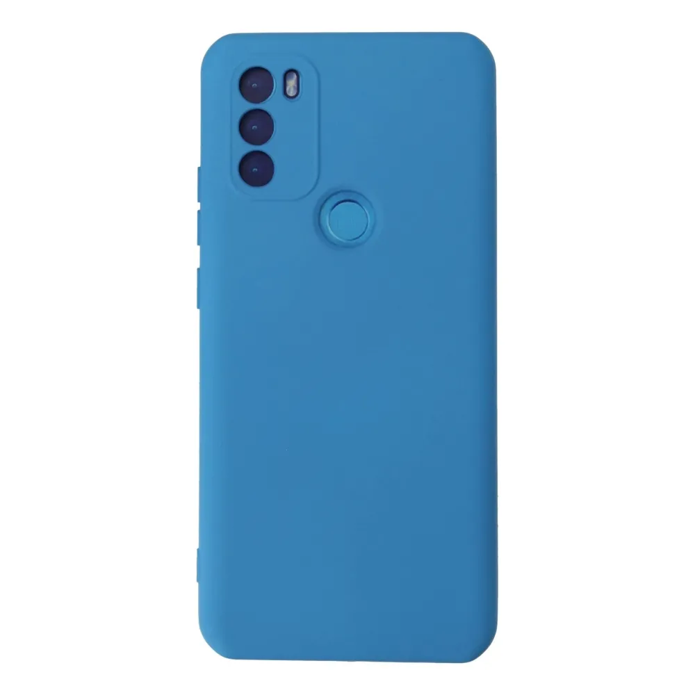 Newface General Mobile Gm 21 Plus Kılıf Nano Içi Kadife Silikon - Mavi