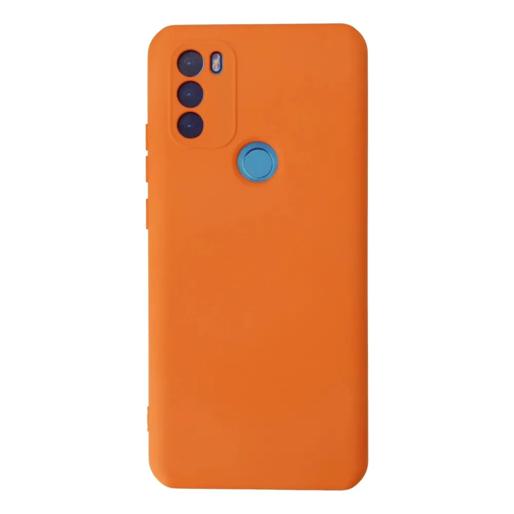 Newface General Mobile Gm 21 Plus Kılıf Nano Içi Kadife Silikon - Turuncu