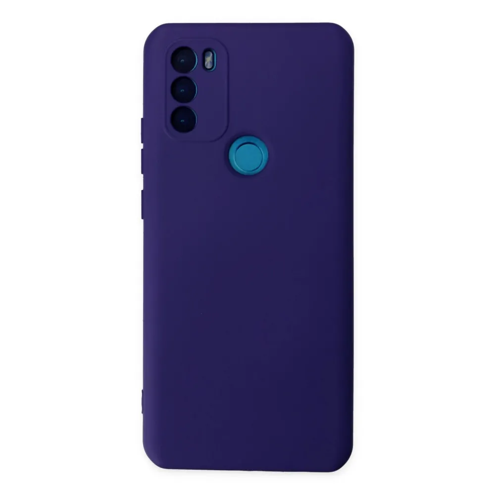 Newface General Mobile Gm 21 Plus Kılıf Nano Içi Kadife Silikon - Mor