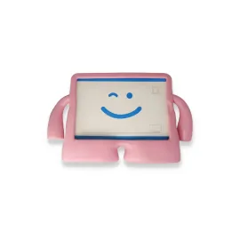 Newface iPad Pro 11 (2021) Kılıf Karakter Tablet Silikon - Açık Pembe
