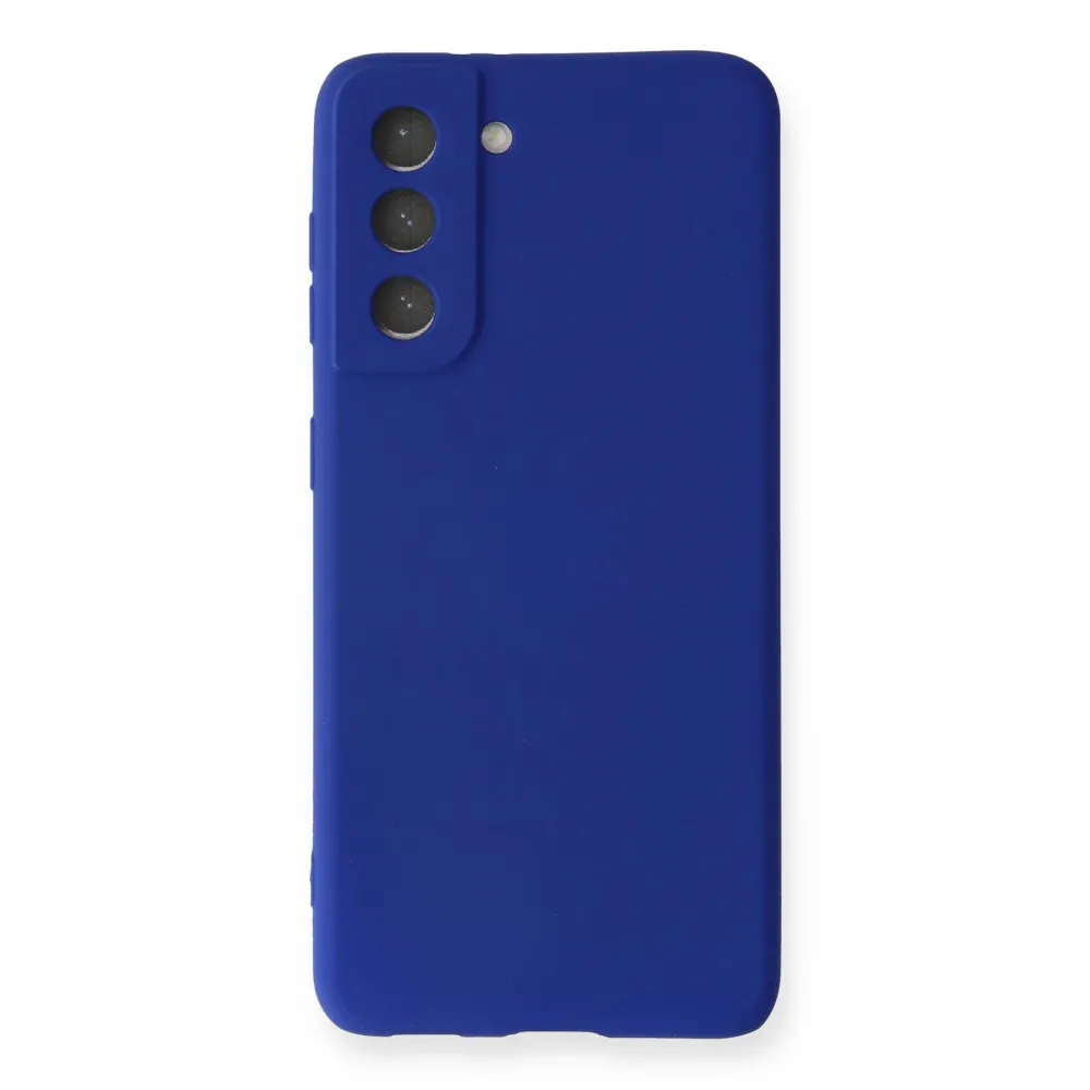 Newface Samsung Galaxy S21 Fe Kılıf First Silikon - Lacivert
