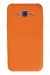 Newface Samsung Galaxy J7 Kılıf Nano Içi Kadife Silikon - Turuncu