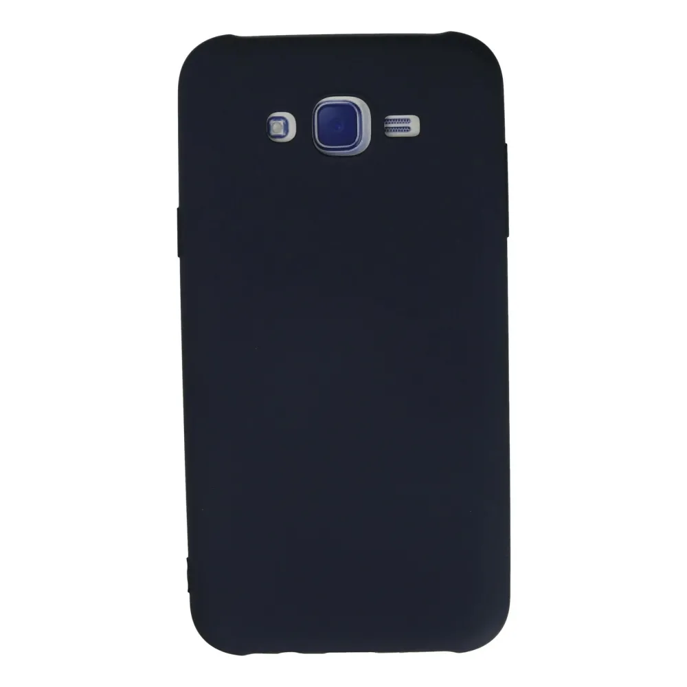 Newface Samsung Galaxy J7 Kılıf Nano Içi Kadife Silikon - Lacivert