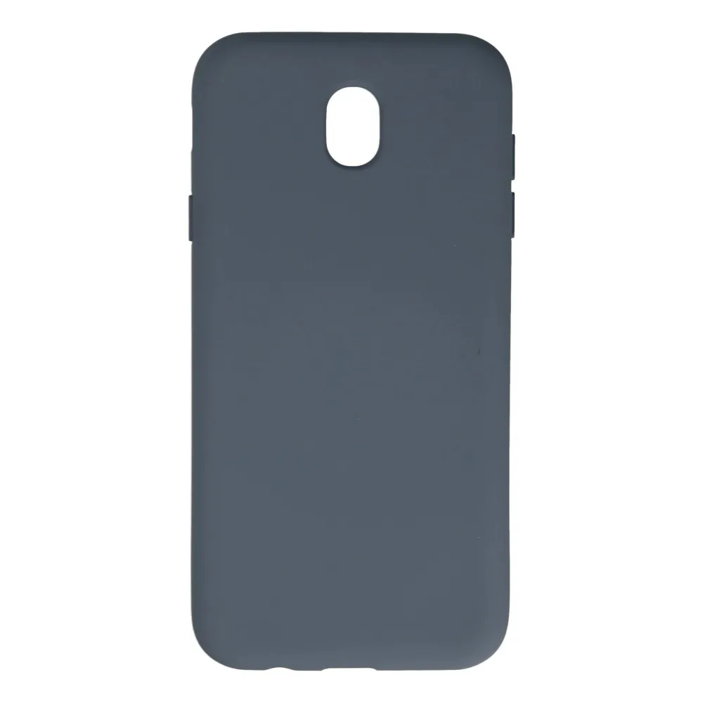 Newface Samsung Galaxy J7 Pro / J730 Kılıf Nano Içi Kadife Silikon - Gri