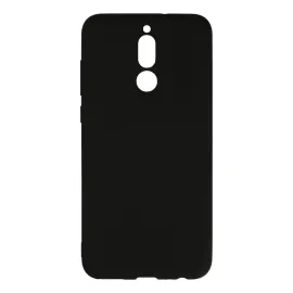 Newface Huawei Mate 10 Lite Kılıf Nano Içi Kadife Silikon - Siyah