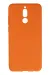 Newface Huawei Mate 10 Lite Kılıf Nano Içi Kadife Silikon - Turuncu