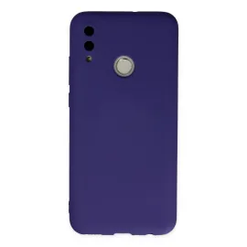 Newface Huawei P Smart 2019 Kılıf Nano Içi Kadife Silikon - Mor