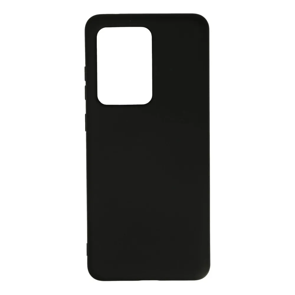 Newface Samsung Galaxy S20 Ultra Kılıf Nano Içi Kadife Silikon - Siyah