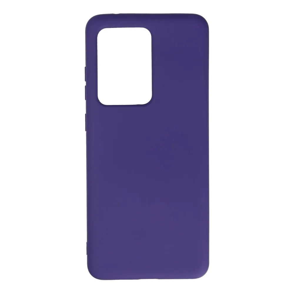 Newface Samsung Galaxy S20 Ultra Kılıf Nano Içi Kadife Silikon - Mor