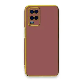 Newface Oppo A54 4G Kılıf Volet Silikon - Kırmızı