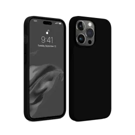 Newface Iphone 15 Pro Max Kılıf First Silikon - Siyah