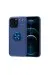 Newface Iphone 13 Pro Kılıf Range Yüzüklü Silikon - Mavi