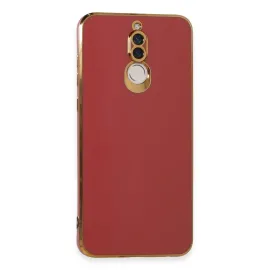 Newface Huawei Mate 10 Lite Kılıf Volet Silikon - Kırmızı