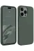 Newface Iphone 15 Pro Max Kılıf First Silikon - Koyu Yeşil