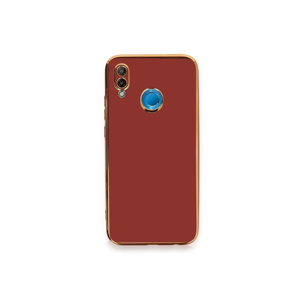 Newface Huawei P20 Lite Kılıf Volet Silikon - Kırmızı