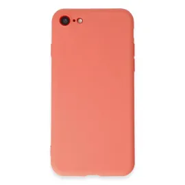 Newface Iphone 7 Kılıf First Silikon - Turuncu