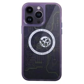 Newface Iphone 14 Pro Kılıf Magic Magneticsafe Silikon - Derin Mor