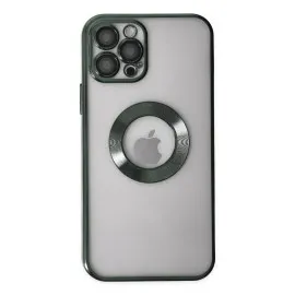 Newface iPhone 12 Pro Max Kılıf Slot Silikon - Köknar Yeşili