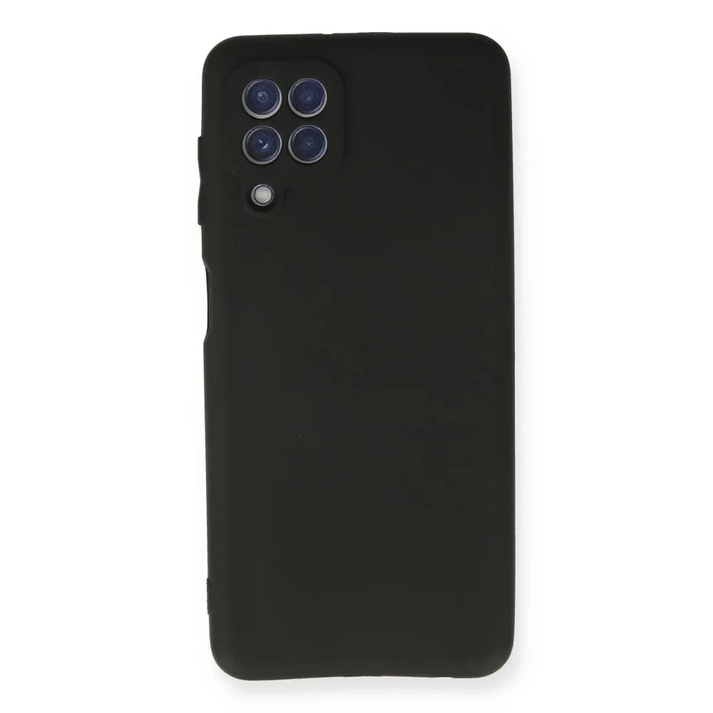 Newface Samsung Galaxy A22 Kılıf First Silikon - Siyah