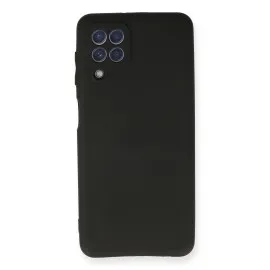 Newface Samsung Galaxy A22 Kılıf First Silikon - Siyah