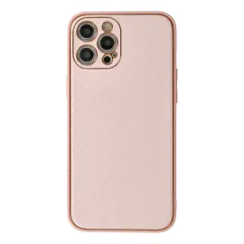 Newface Iphone 12 Pro Kılıf Coco Karbon Silikon - Pembe