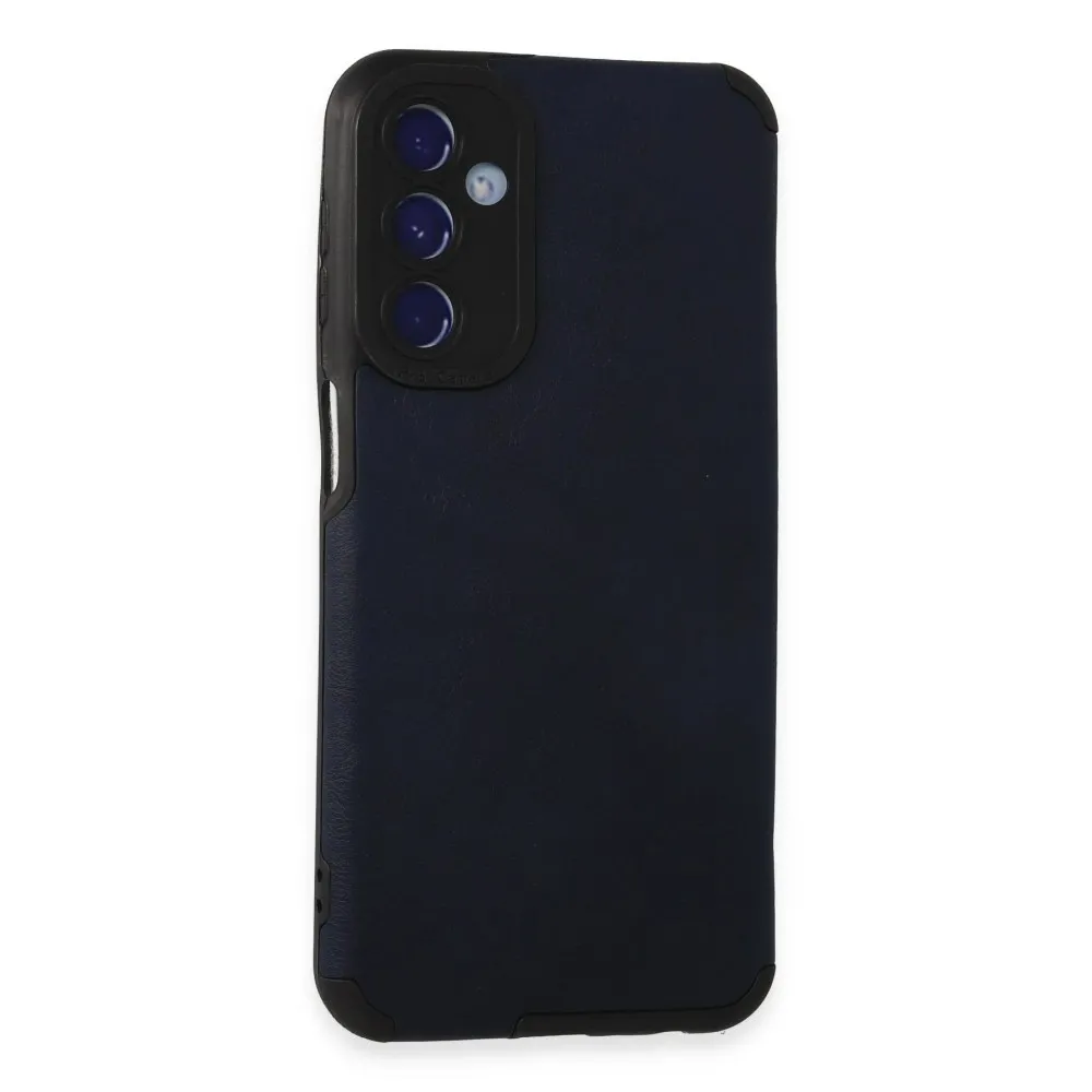 Newface Samsung Galaxy M34 5G Kılıf Loop Deri Silikon - Lacivert