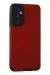 Newface Samsung Galaxy M34 5G Kılıf Loop Deri Silikon - Kırmızı
