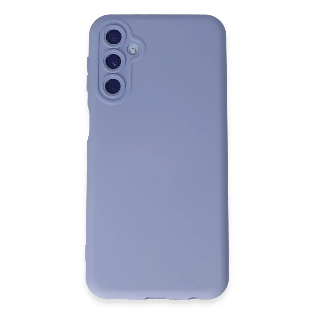 Newface Samsung Galaxy M34 5G Kılıf Nano Içi Kadife Silikon - Lila