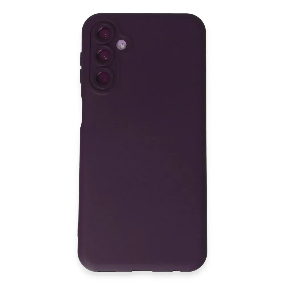 Newface Samsung Galaxy M34 5G Kılıf Nano Içi Kadife Silikon - Mor