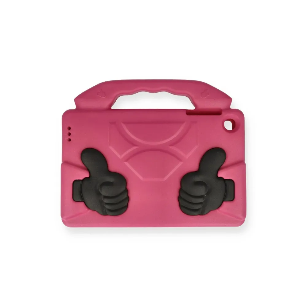 Newface Samsung Galaxy T220 Tab A7 Lite 8.7 Kılıf Like Stantlı Tablet Silikon - Pembe