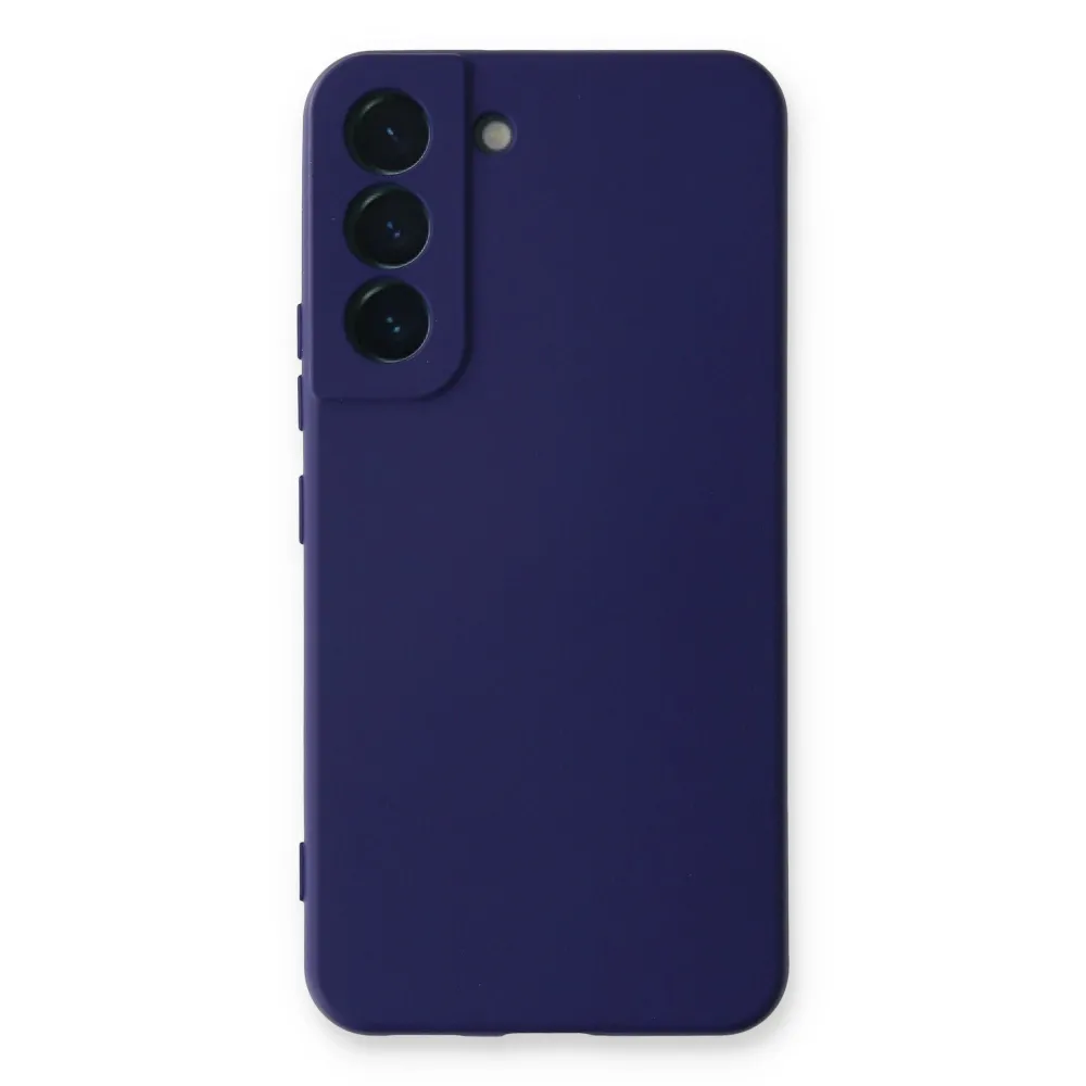 Newface Samsung Galaxy S23 Kılıf Nano Içi Kadife Silikon - Mor